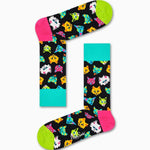 Funny Cat Sock - ECRU