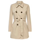 Gabardina de Mujer Only Valerie Ginger Rootz - ECRU