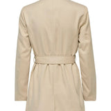 Gabardina de Mujer Only Valerie Ginger Rootz - ECRU