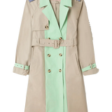 Gabardina Impermeable Multicolor - ECRU