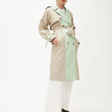 Gabardina Impermeable Multicolor - ECRU