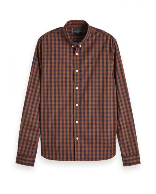 Gingham Shirt - ECRU