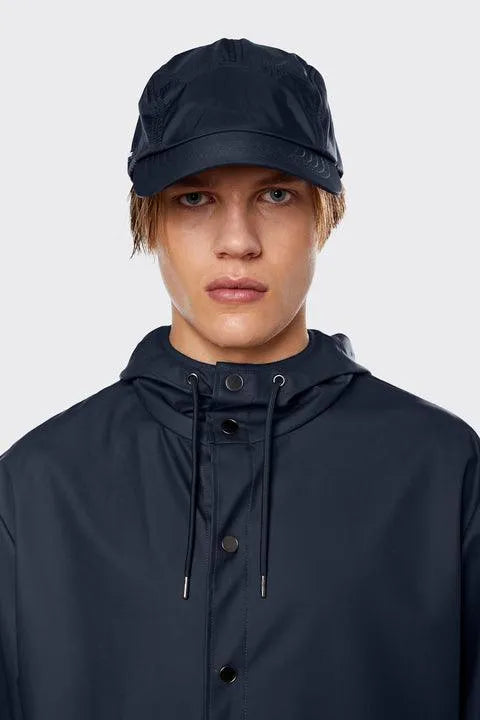 Gorra 5-Panel Nylon Navy - ECRU