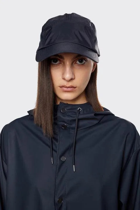 Gorra 5-Panel Nylon Navy - ECRU