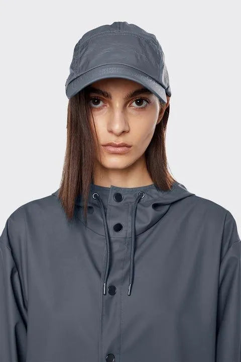 Gorra 5-Panel Nylon River - ECRU