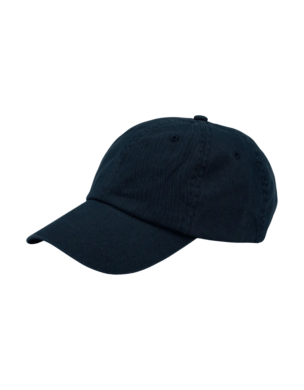 Gorra Colorful Standard de Algodón Orgánico Navy Blue - ECRU
