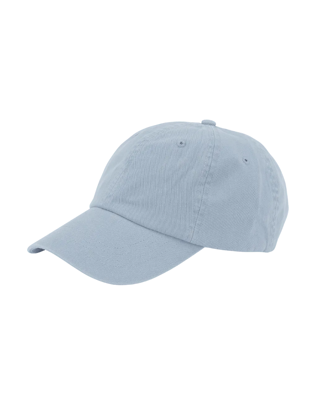 Gorra Colorful Standard de Algodón Orgánico Powder Blue - ECRU