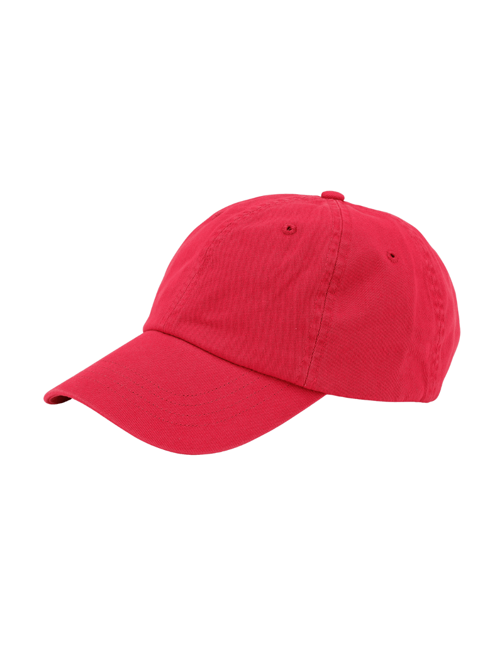 Gorra Colorful Standard de Algodón Orgánico Scarlet Red - ECRU