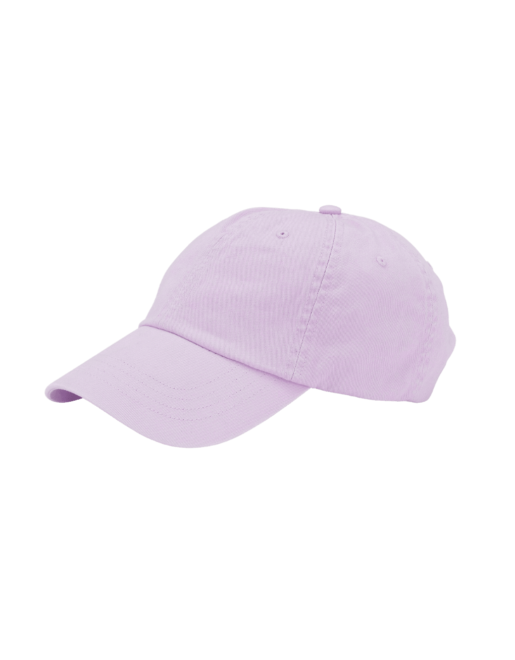 Gorra Colorful Standard de Algodón Orgánico Soft Lavender - ECRU