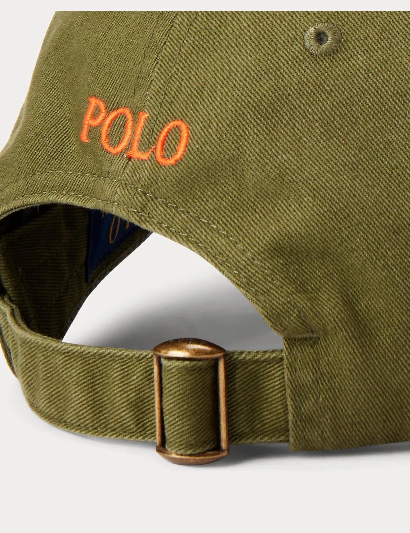 Gorra con visera de chino de algodón - ECRU