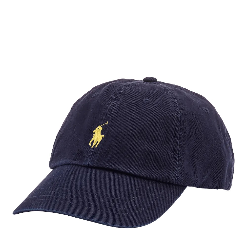 Gorra con visera de tela de chino de algodón - ECRU