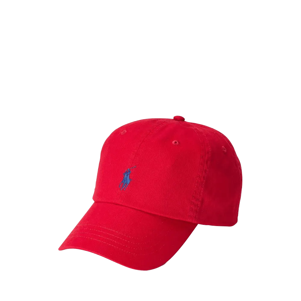 Gorra con visera de tela de chino de algodón - ECRU