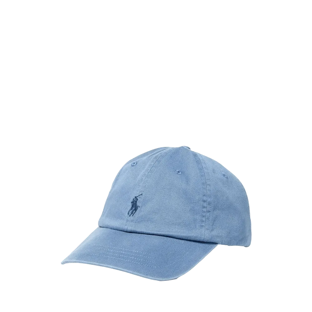 Gorra con visera de tela de chino de algodón - ECRU