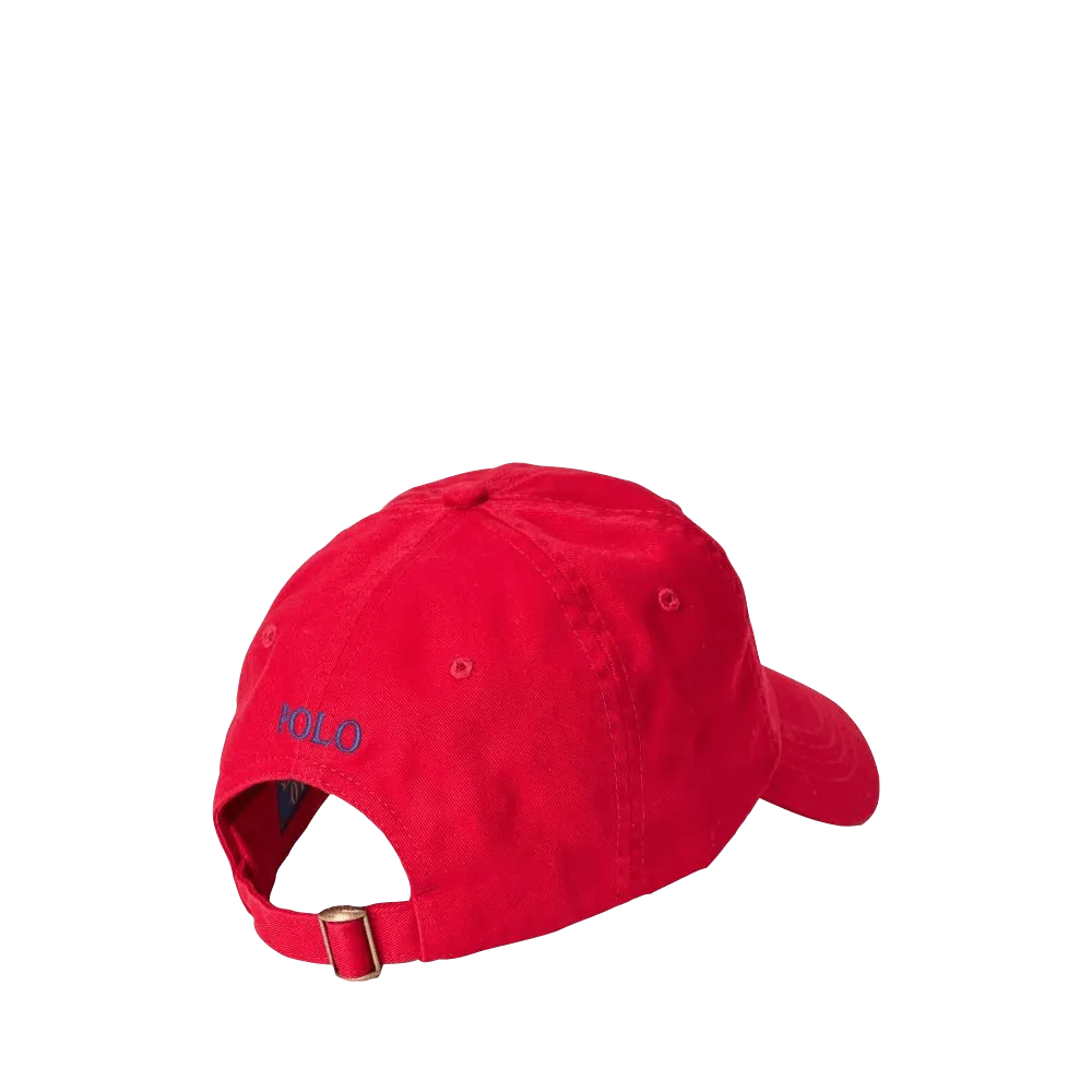 Gorra con visera de tela de chino de algodón - ECRU