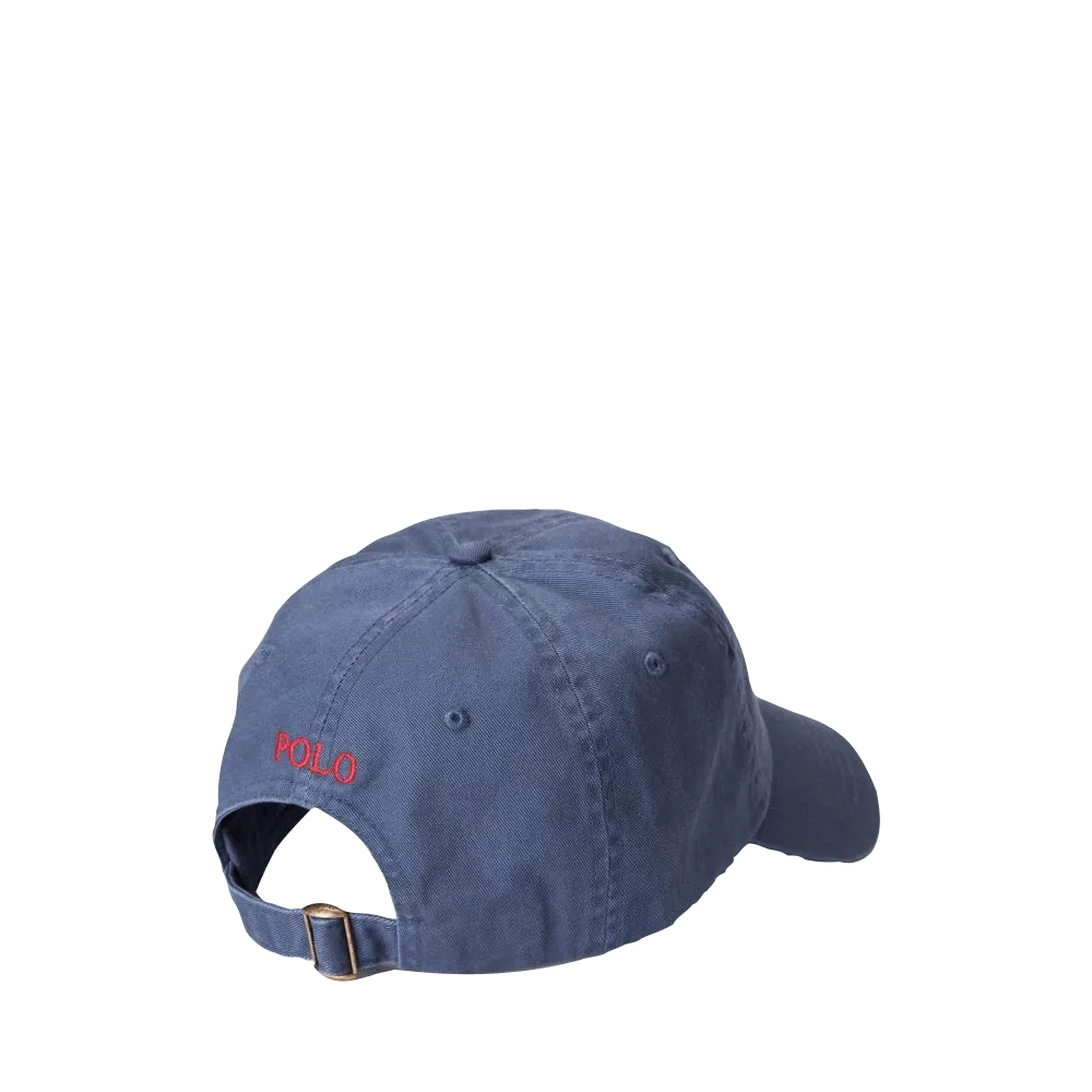 Gorra con visera de tela de chino de algodón - ECRU