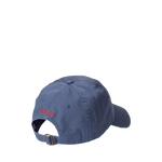 Gorra con visera de tela de chino de algodón - ECRU