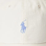 Gorra con visera de tela de chino de algodón - ECRU