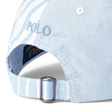 Gorra con visera y paneles Oxford - ECRU