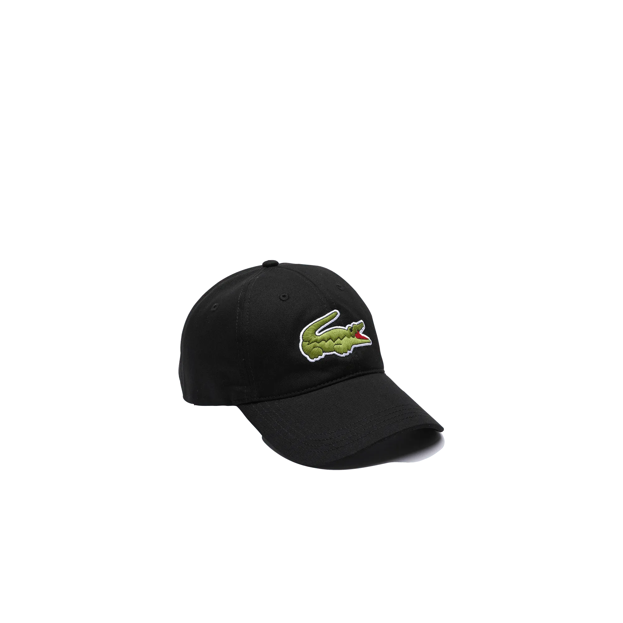 Gorra de hombre con correa y cocodrilo oversized de algodón - ECRU