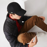 Gorra de hombre de algodón con correa a contraste - ECRU