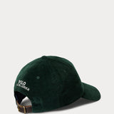 Gorra de pana con Polo Bear - ECRU