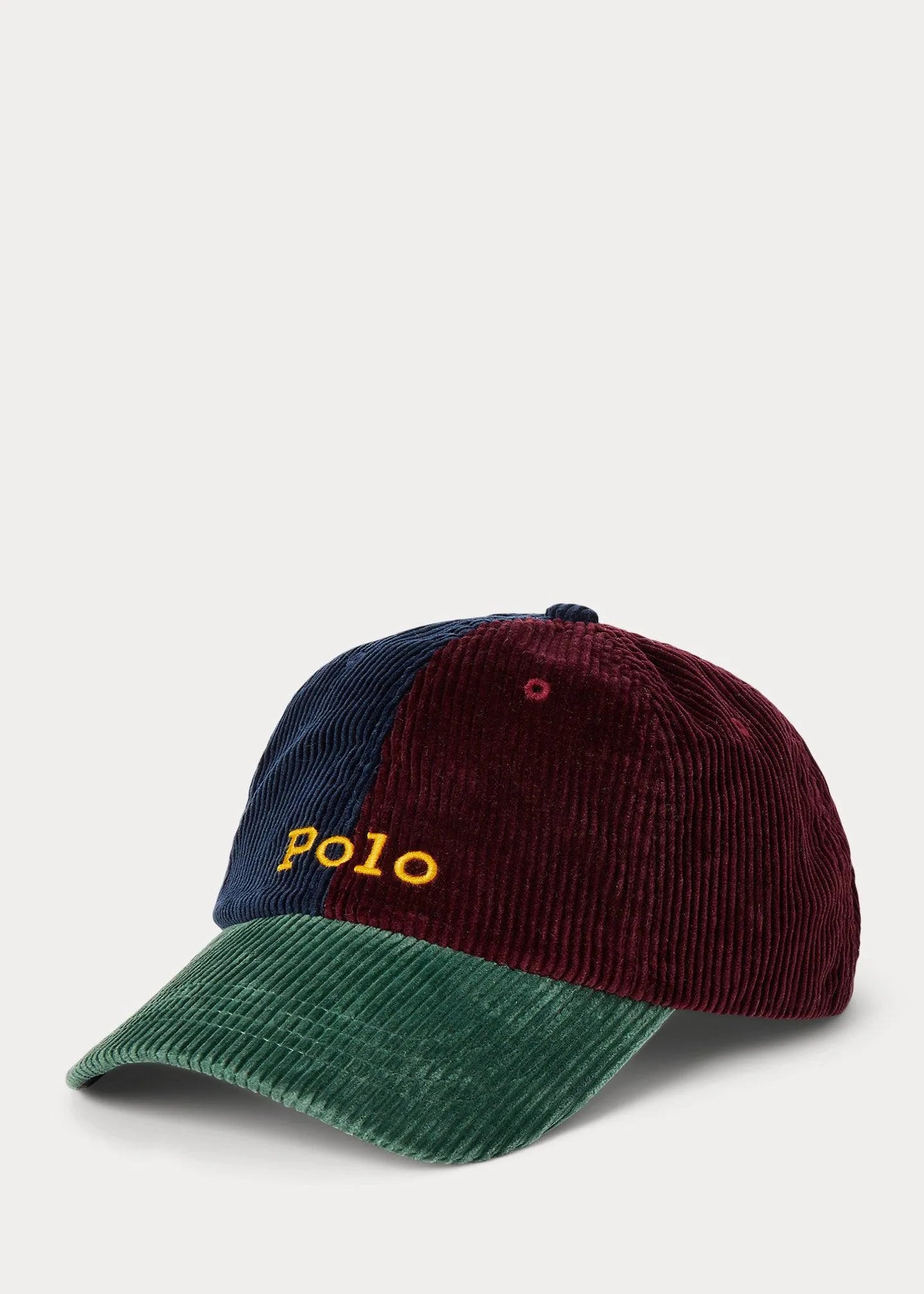 Gorra de pana con visera - ECRU