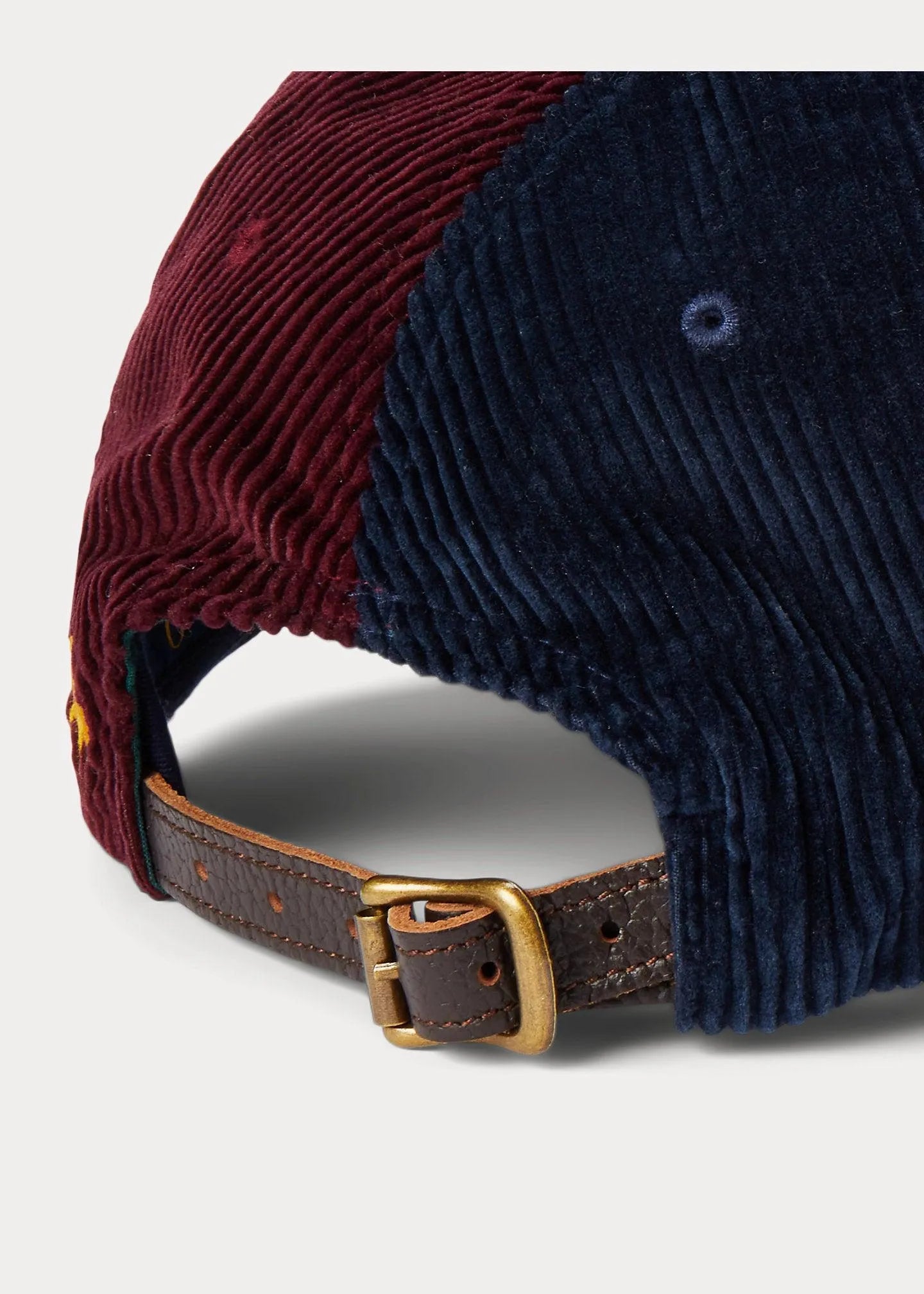 Gorra de pana con visera - ECRU