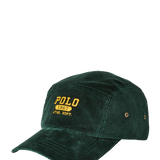 Gorra de pana elástica con logotipo - ECRU