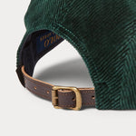 Gorra de pana elástica con logotipo - ECRU