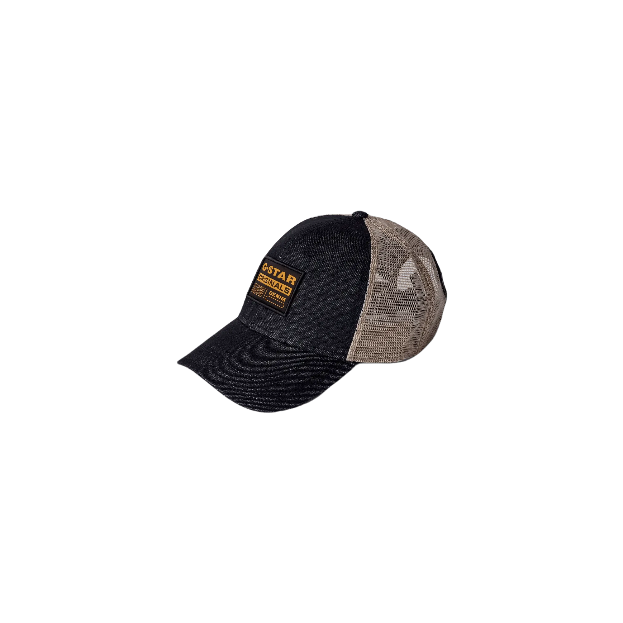GORRA DE REJILLA DENIM BASEBALL - ECRU