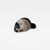 GORRA DE REJILLA DENIM BASEBALL - ECRU