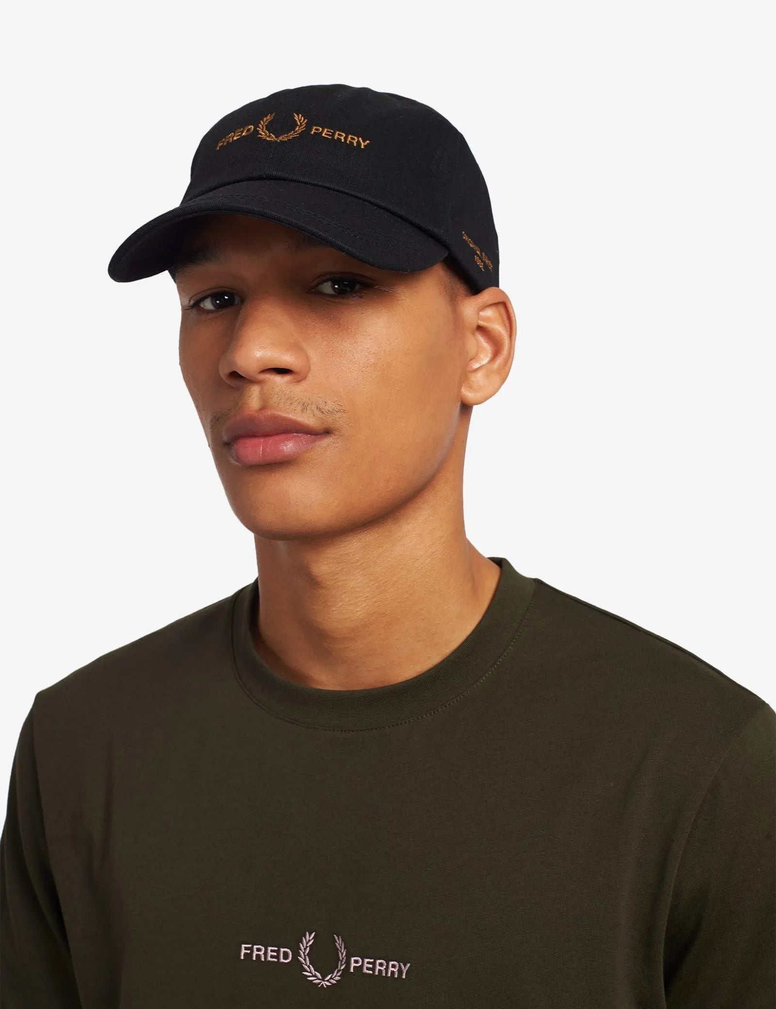 Gorra de sarga con el logotipo de la marca - ECRU