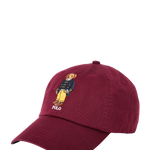 Gorra de tela chino con Polo Bear - ECRU