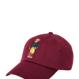 Gorra de tela chino con Polo Bear - ECRU