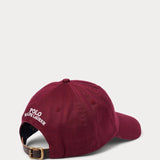 Gorra de tela chino con Polo Bear - ECRU