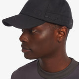 Gorra de tricot con cinta deportiva en un tono más intenso - ECRU