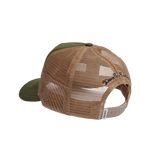 Gorra Deus Ex Machina Grip Tape Trucker Olive Combo - ECRU