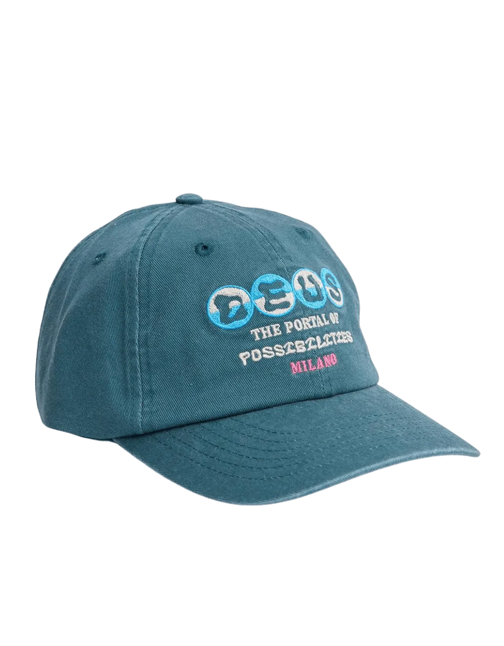 Gorra Deus Ex Machina Ivan Dad Cap Work Green - ECRU