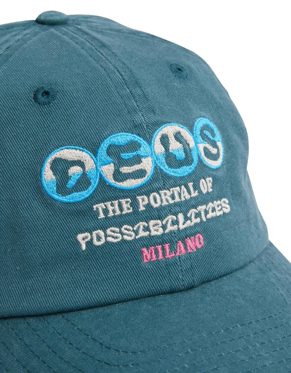 Gorra Deus Ex Machina Ivan Dad Cap Work Green - ECRU