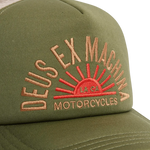 Gorra Deus Ex Machina Sunflare Trucker Olive - ECRU
