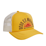 Gorra Deus Ex Machina Sunflare Trucker Spectra Yellow - ECRU
