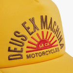 Gorra Deus Ex Machina Sunflare Trucker Spectra Yellow - ECRU