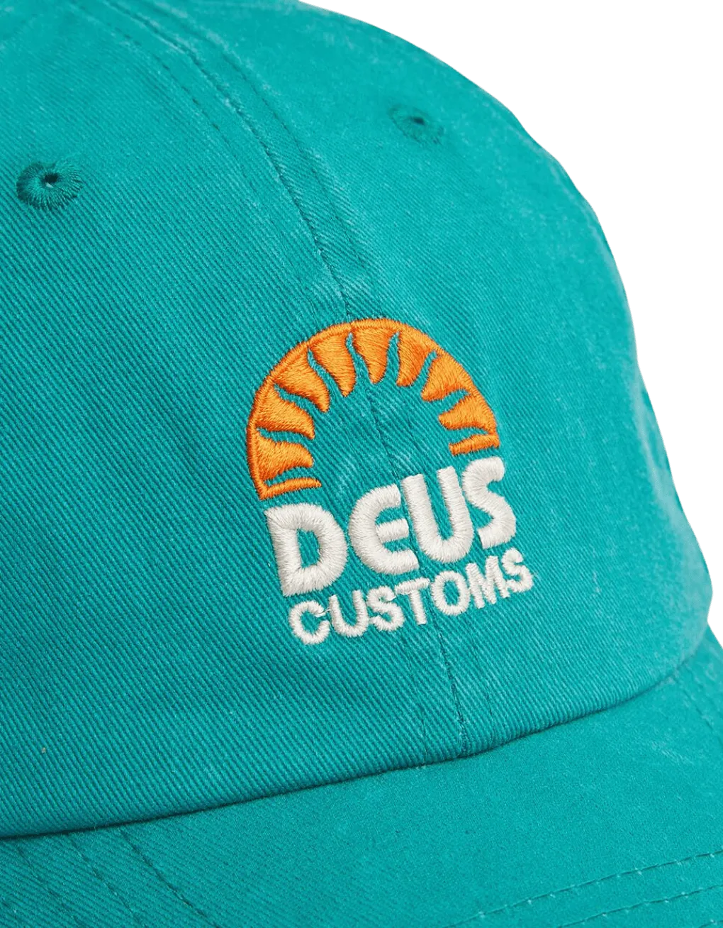 Gorra Deus Ex Machina Sunrise Dad Cap Jasper Green - ECRU