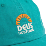 Gorra Deus Ex Machina Sunrise Dad Cap Jasper Green - ECRU