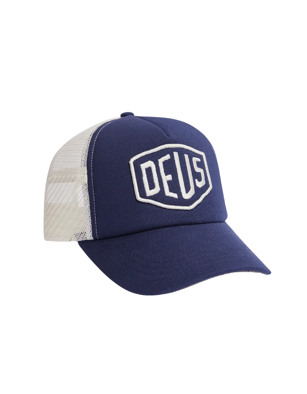 Gorra Deus Ex Machina Thinker Trucker Blue - ECRU