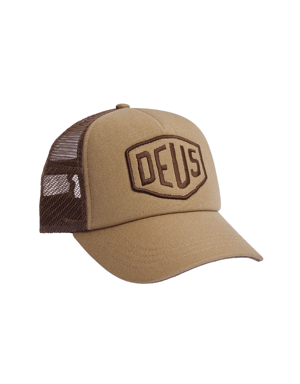 Gorra Deus Ex Machina Thinker Trucker Tan - ECRU