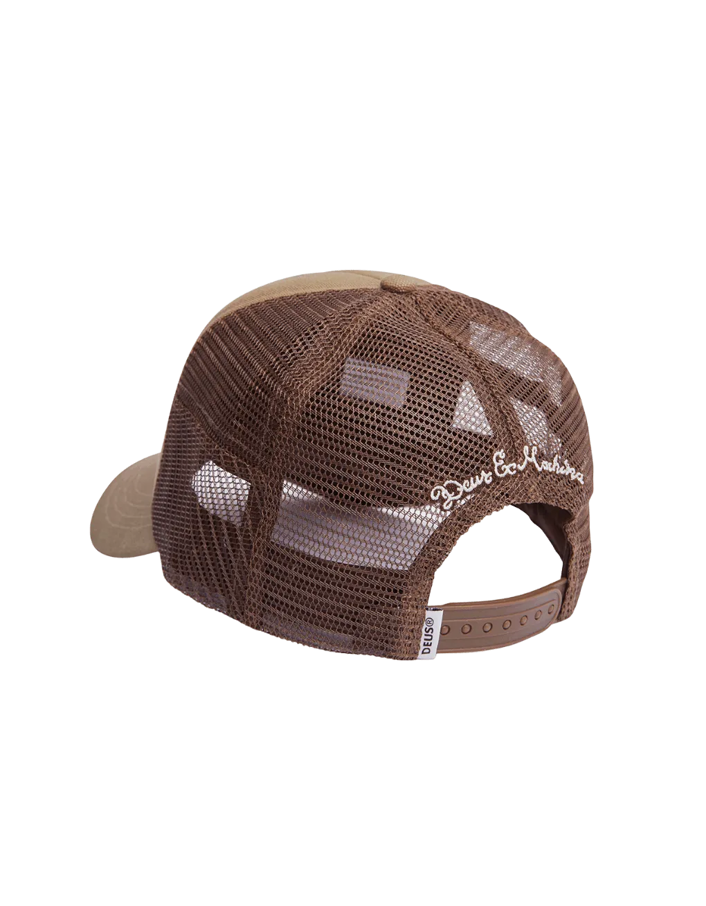 Gorra Deus Ex Machina Thinker Trucker Tan - ECRU