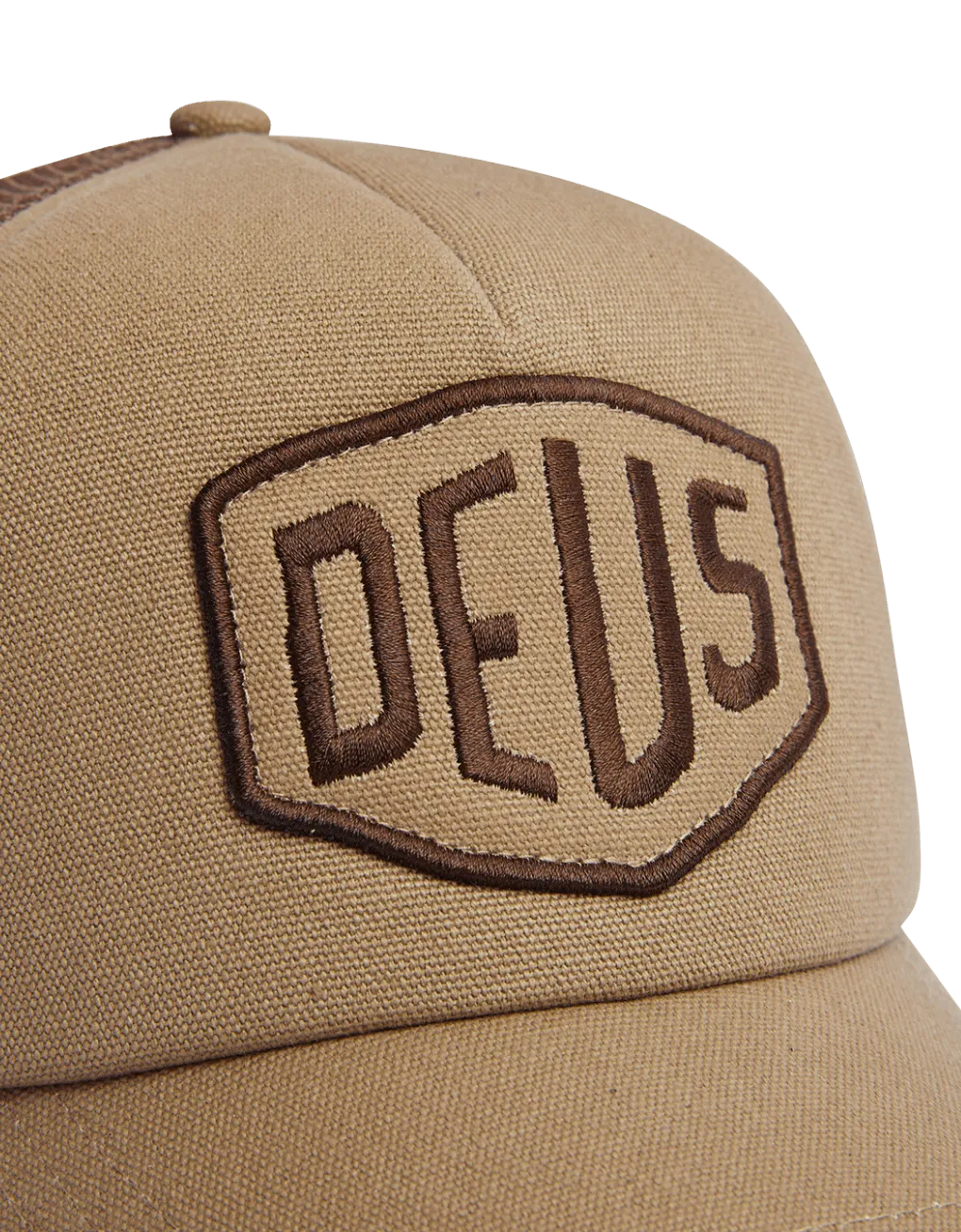 Gorra Deus Ex Machina Thinker Trucker Tan - ECRU