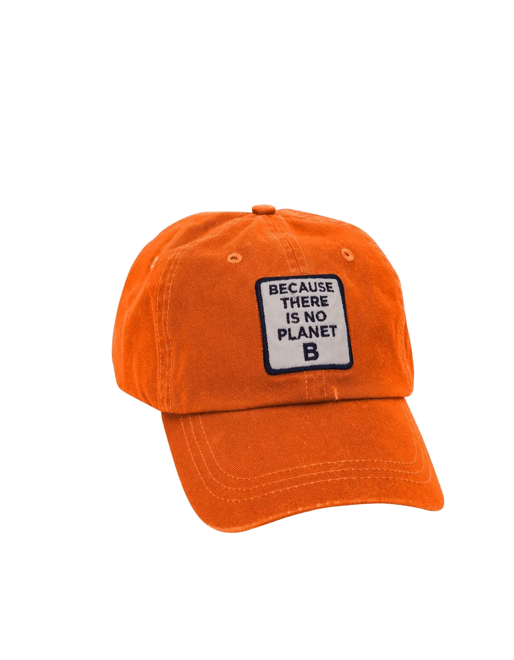 Gorra Ecoalf Patch Naranja - ECRU