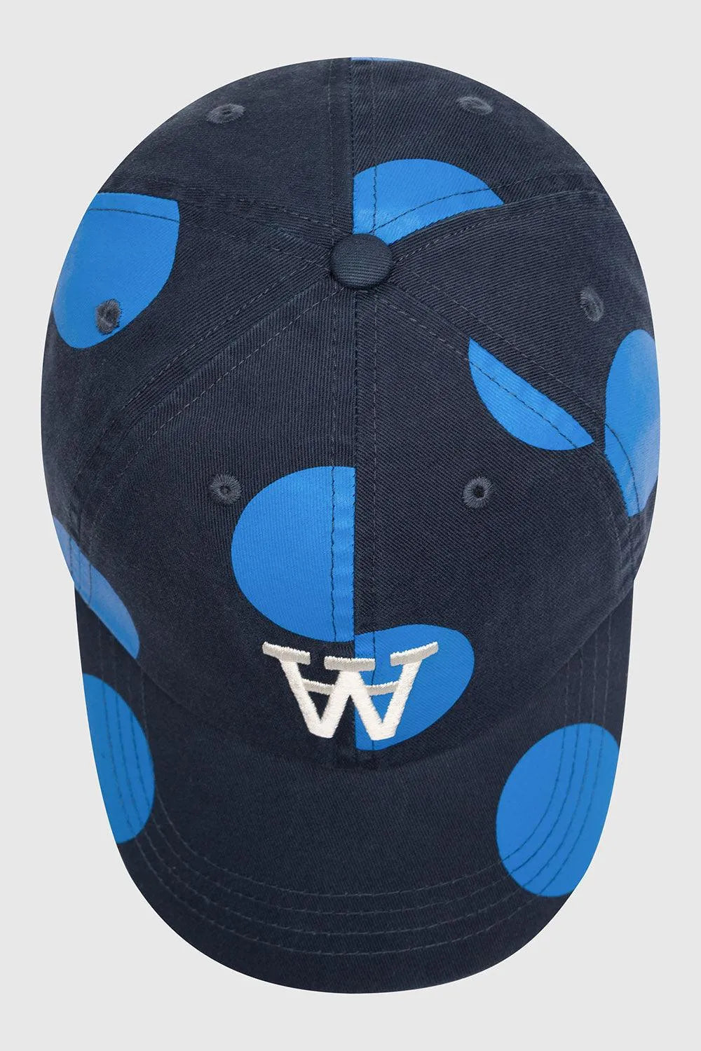 Gorra Eli Pois Logo Navy - ECRU
